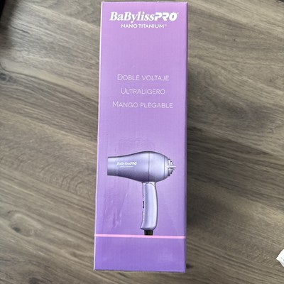 BaBylissPRO Nano Titanium Folding Travel Dryer | eBay