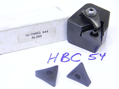 NEW VALENITE VARI-SET Carbide Insert CARTRIDGE HBC-54  W/8PCS. CARBIDE INSERTS