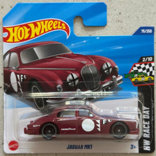 2025 Hot Wheels JAGUAR MK1 HW Race Day Short Card with Protector
