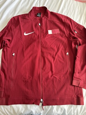 Men's Nike Pro Elite Team Qatar Running Podium Jacket CI8727-611 Size XL. BB