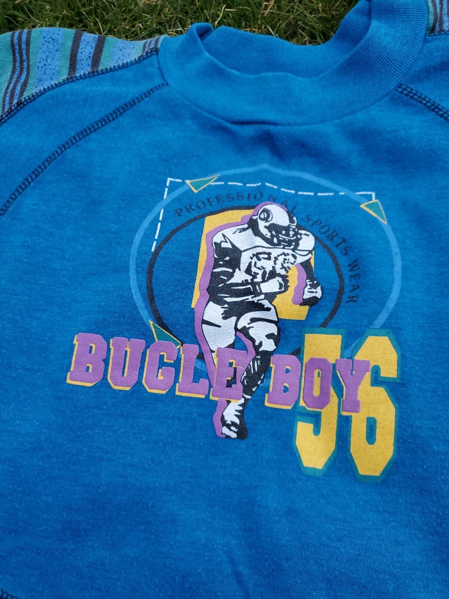 Vintage 90s Bugle Boy Shirt Professional Sports Wear 56 Sz 6