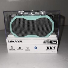 Altec Lansing IMW269N-MTG Baby Boom Rugged Portable Speaker Turquoise NIB