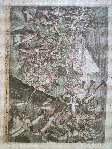 Gideon raids the Midianites, Maerten de Vos, Stampa 1585 - Picture 7 of 8