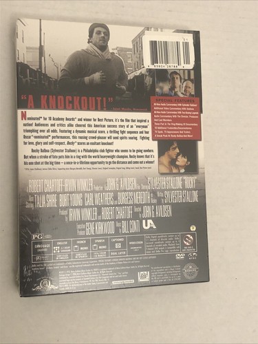 5 DVDs, Cinderella Man (2005), Rocky(1976), Creed(2015), Creed II(2018), Warrior - Picture 6 of 9
