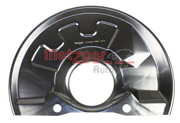Metzger 6115238 Spritzblech, Bremsscheibe FüR Mitsubishi Volvo-image