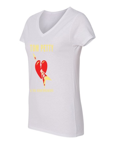 Tom Petty & The Heartbreakers Shirt Womens V-Neck T-Shirt - Picture 13 of 23