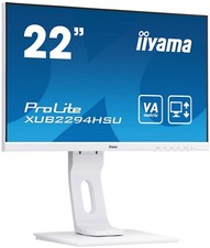 BRAND NEW iiyama ProLite monitor XUB2294HSU - white - height adjustable stand