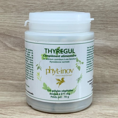 PHYT-INOV THYREGUL 150 Gélules - Soutien Thyroïdien Naturel, 150 Gélules