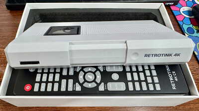 RetroTINK 4K CE - White 2025 - Hardware Scaler - Brand New