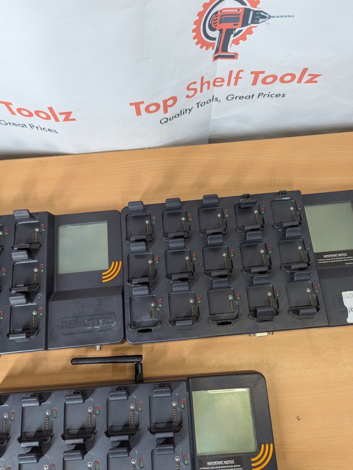 3 X Reactec Havwear Watch Stations For Hand Vibration Monitoring ...