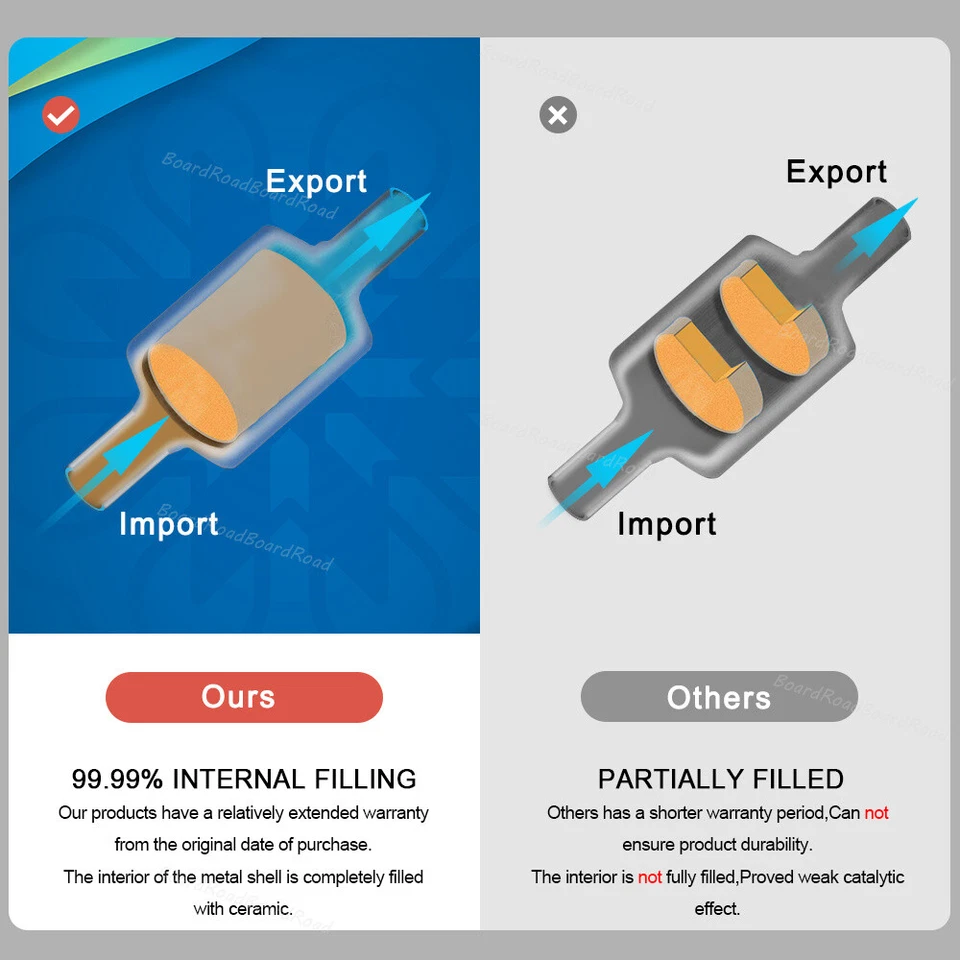 Rear Catalytic for 2011-2015 Chevrolet Cruze | 2016 Cruze Limited 1.8L In Stock Foto 3 de 4
