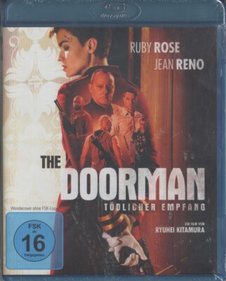 The Doorman Tödlicher Empfang Blu Ray NEU Ruby Rose Jean Reno