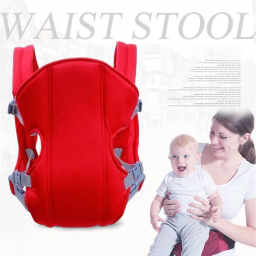 Soft Newborn Baby Carrier Ergonomic Adjustable Infant Wrap Sling Backpacks - Picture 2 of 9