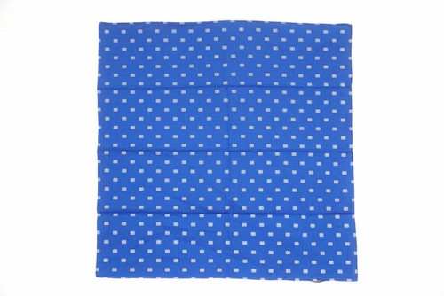 BALENCIAGA 50cm Sciarpa Bandana 100% Cotone Unisex Fazzoletto BB Logo Blu  7167k | eBay