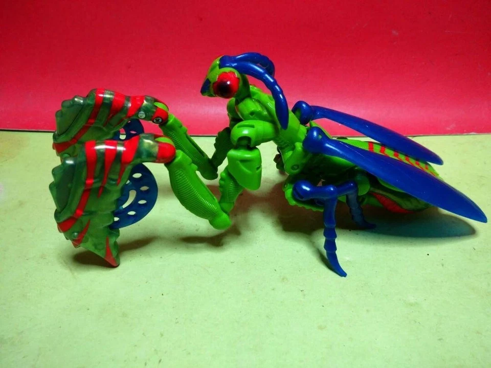 Extremely rare used item Transformers Beast Wars Insecticon Mantis TAKARA Japan - Image 3 of 4