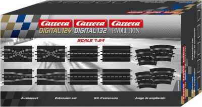 Carrera Evolution & Digital  Slot Car Extension Set Track 3 1:24 NIB NEW 26956