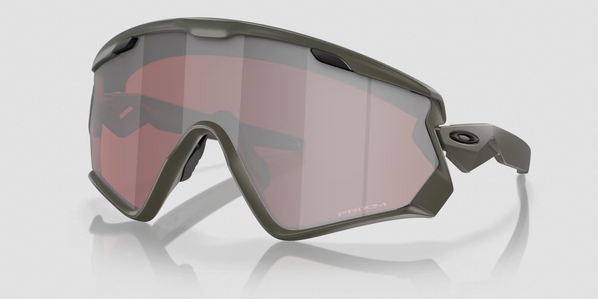Oakley Wind Jacket 2.0 Matte Olive Prizm Snow Black Oakley Wind Jacket 2.0 Matte Olive Prizm Snow Black