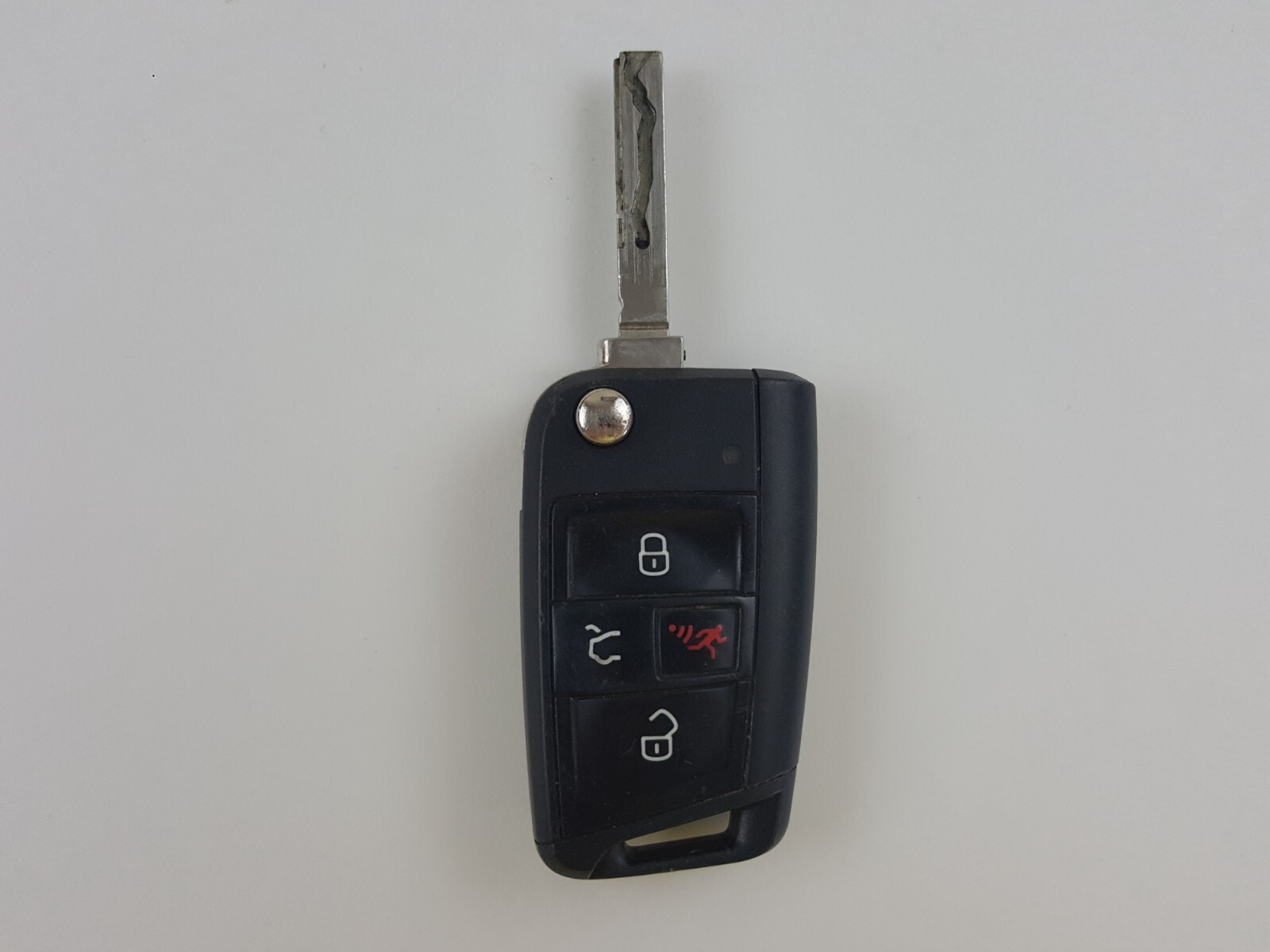 FOR PARTS ONLY ORIGINAL VOLKSWAGEN VW 15-21 OEM FLIP KEY LESS ENTRY REMOTE FOB