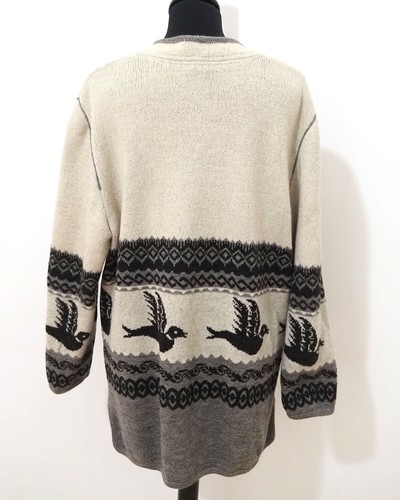 Otto Hundt women's costume knit jacket size 38 virgin wool H527 - Picture 3 of 4