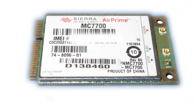 Modem Mobilfunk  Sierra Wireless AirPrime  MC 7700  3G, 4G LTE HSPA+ GPS #20