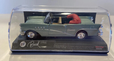 Miniature Voiture Buick Super 1955 Cabriolet – Échelle 1/43 – Brooklin – Bleu Métal