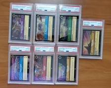 Disney Lorcana TCG -Foil Location Set/Lot Graded PSA 10 - 7 cards