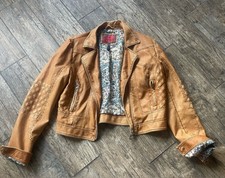Celsius Premium Womens Tan Zip Jacket Size Large