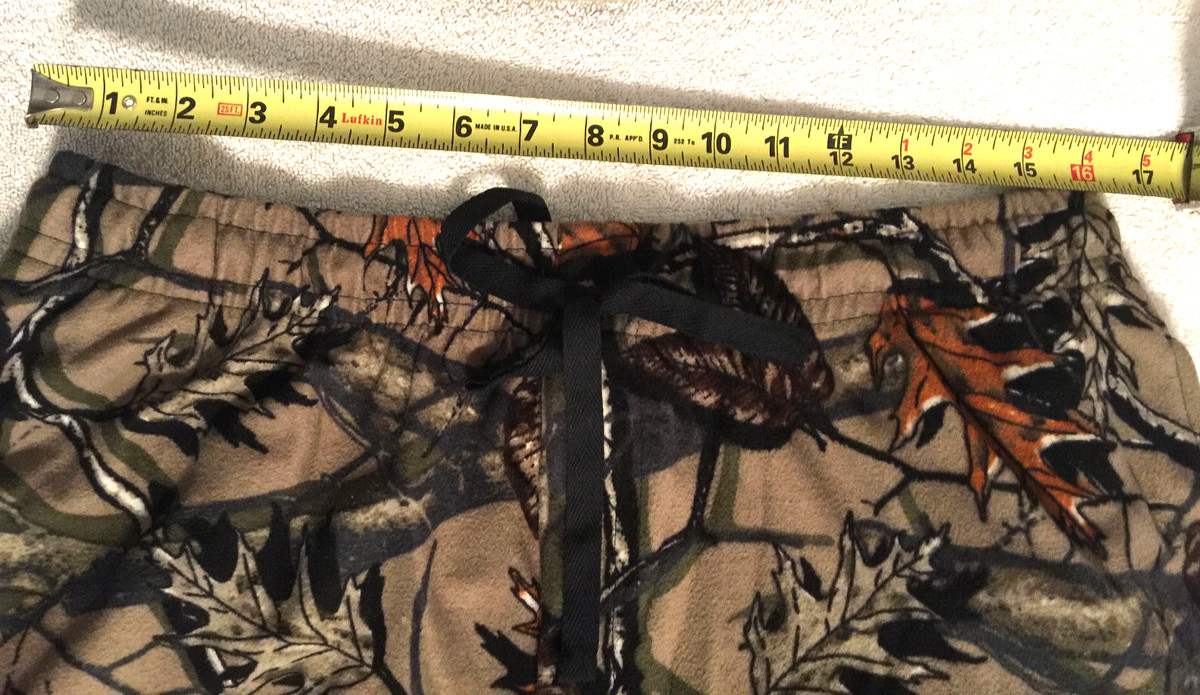 Fruit of the Loom Camo PJ's Pajama Pants Mens L/G 36-38 Sleepwear Loungewear View 6