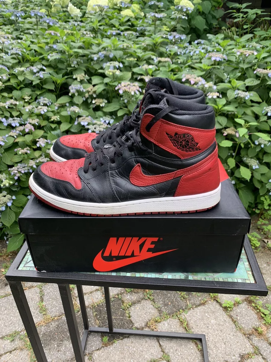 Size 14 - Jordan 1 Retro High OG Banned, Bred 2016