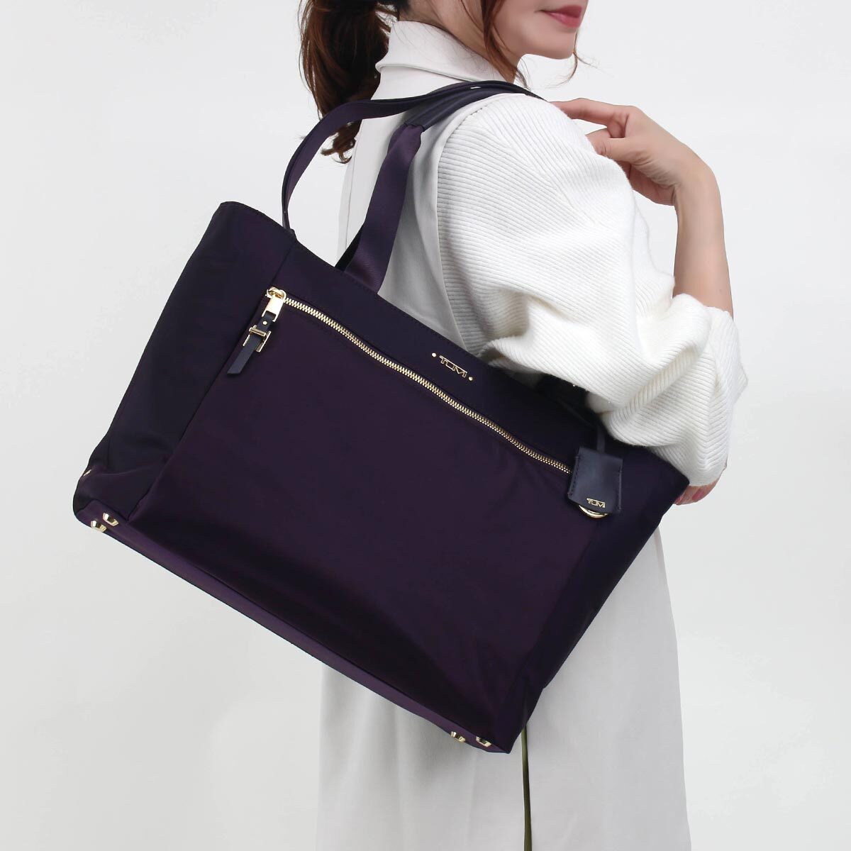 TUMI VOYAGEUR MAUREN Tote Bag Black Navy 2Colors Outlet TUMI VOYAGEUR MAUREN Tote Bag Black Navy 2Colors Outlet
