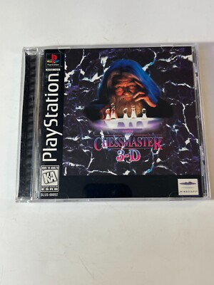 Chessmaster 3-D PS1 PlayStation 1 - Complete CIB