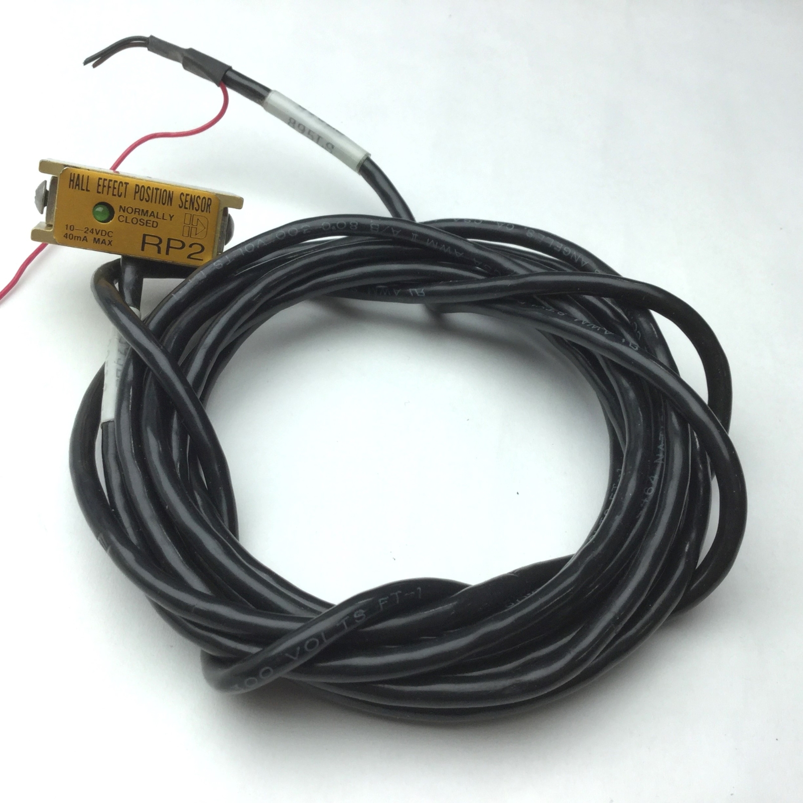 Industrial Devices Corp. RP2 Hall Effect Position Sensor, NC, 8-28VDC 40mA, 6'