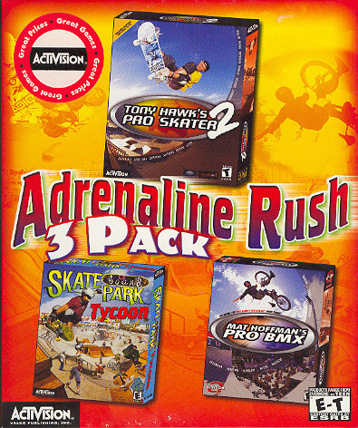 3 Classic Adrenaline PC Games: Tony Hawk Pro Skater 2 + Mat Hoffman's Pro BMX ++ - 第 1/1 張圖片