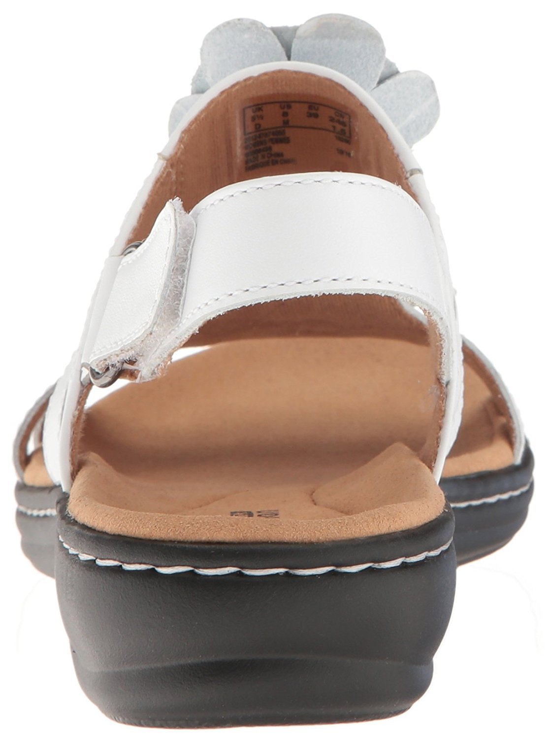 Clarks Clarks Clarks Women's Leisa Claytin Flat Sandal, White Leather, 8 M US 06af58 Clarks Clarks Clarks Women's Leisa Claytin Flat Sandal, White Leather, 8 M US 06af58