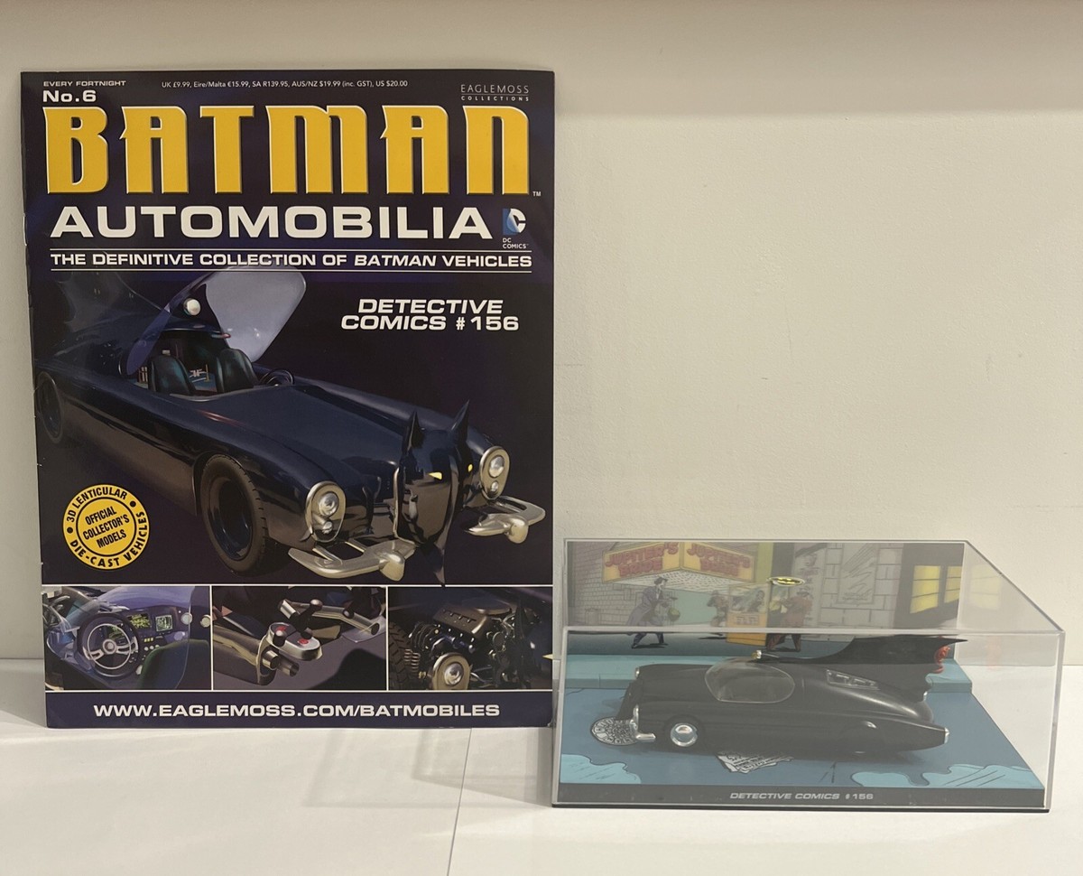 Eaglemoss Batman Automobilia Issue No 6 Detective Comics #156 DC 