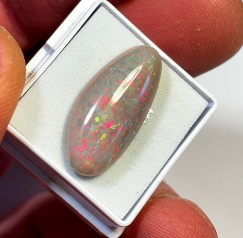 7.00 crt Olympic free form Opal red multicoloured Australian loose gem OPL080 - Imagen 10 de 10