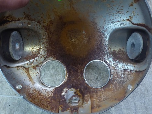 1982 Kawasaki KZ550 C LTD K714) chrome headlight head light lamp bucket mount #1 - Picture 12 of 12