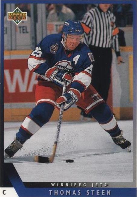 1993-94 Upper Deck - Thomas Steen #166 - 1 of 1