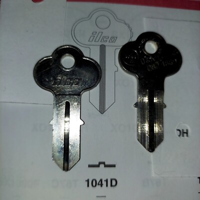 Chicago 1041D, K16, CG12, Vintage Key Blank.