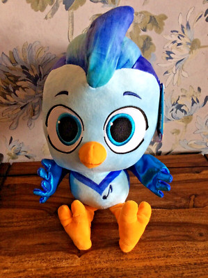 Do, Re & Mi Little Feature Plüschtier, 8 Zoll 'Mi' Blue Jay Plüschtier mit Sounds