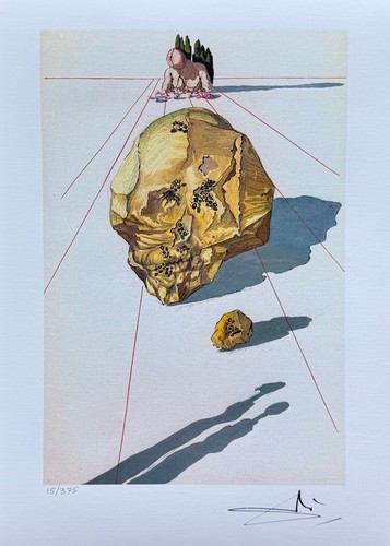 Salvador Dali Divine Comedy HYPOCRITES Facsimile Signed Numbered Giclee 16 x 12" - Picture 6 of 6