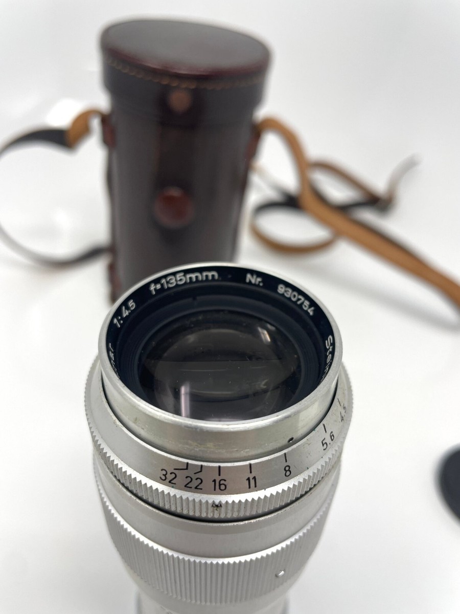w*4様 211 Steinheil München Culminar 1:2. Steinheil München 135mm f4.5 Culminar Lens for Exakta | Blue