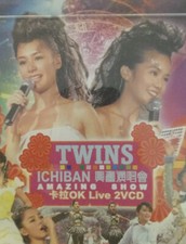 VCD movie twins ichiban amazing show ok live 2002 2 Discs bonus Disc no art