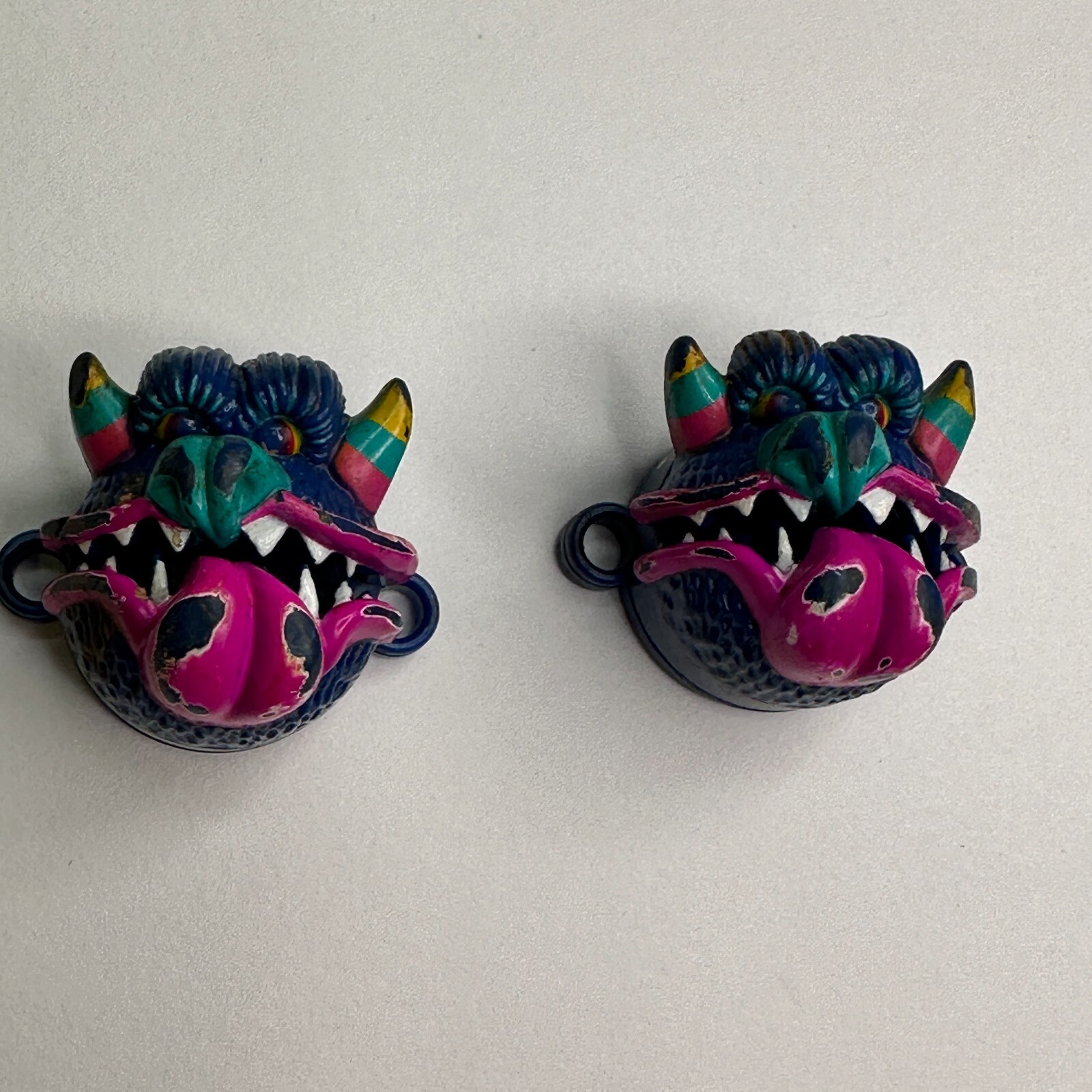 Rare Vtg My Pet Monster Shoelace Bow Biters Shoe Lace Bowbiter 1987