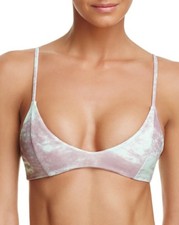 Tori Praver Gianna Bikini Top tie dye XS