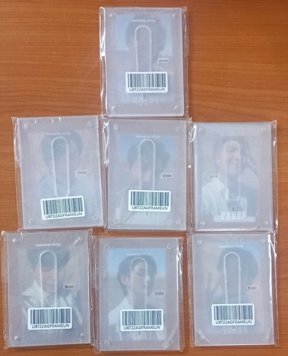 BTS PROOF WEVERSE BENEFIT SOLAMENTE - JUEGOS DE 7 MIEMBROS MARCO Y TARJETA FOTOGRÁFICA - Imagen 2 de 2