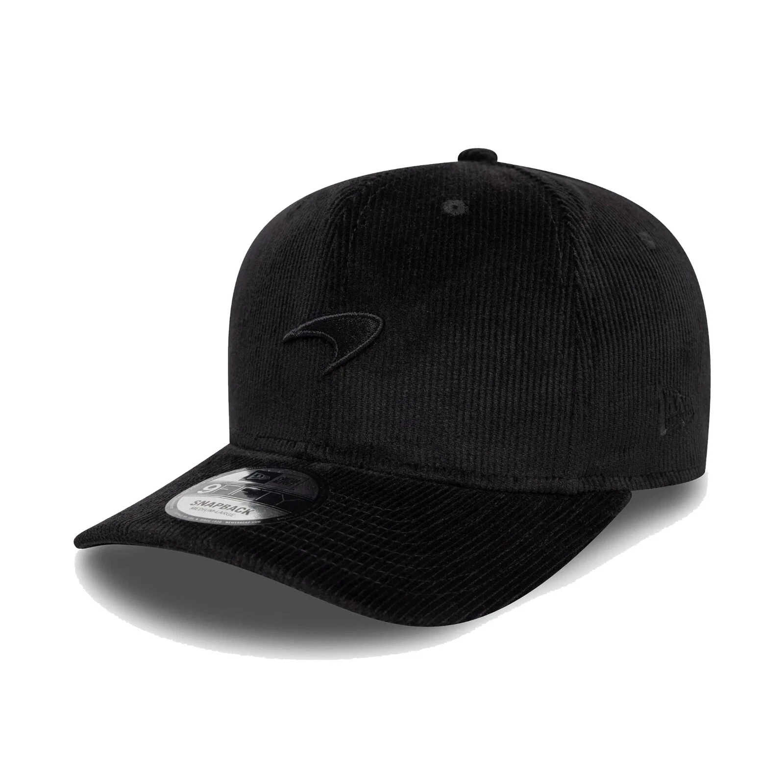 New Era Cap McLaren F1 Formula One Racing Team Black Cord 9FIFTY Snapback Hat