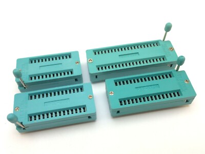 Nullkraftsockel, breit | 24,28,32,40-pin | 15,24 mm | ZIF Socket | SIP DIP