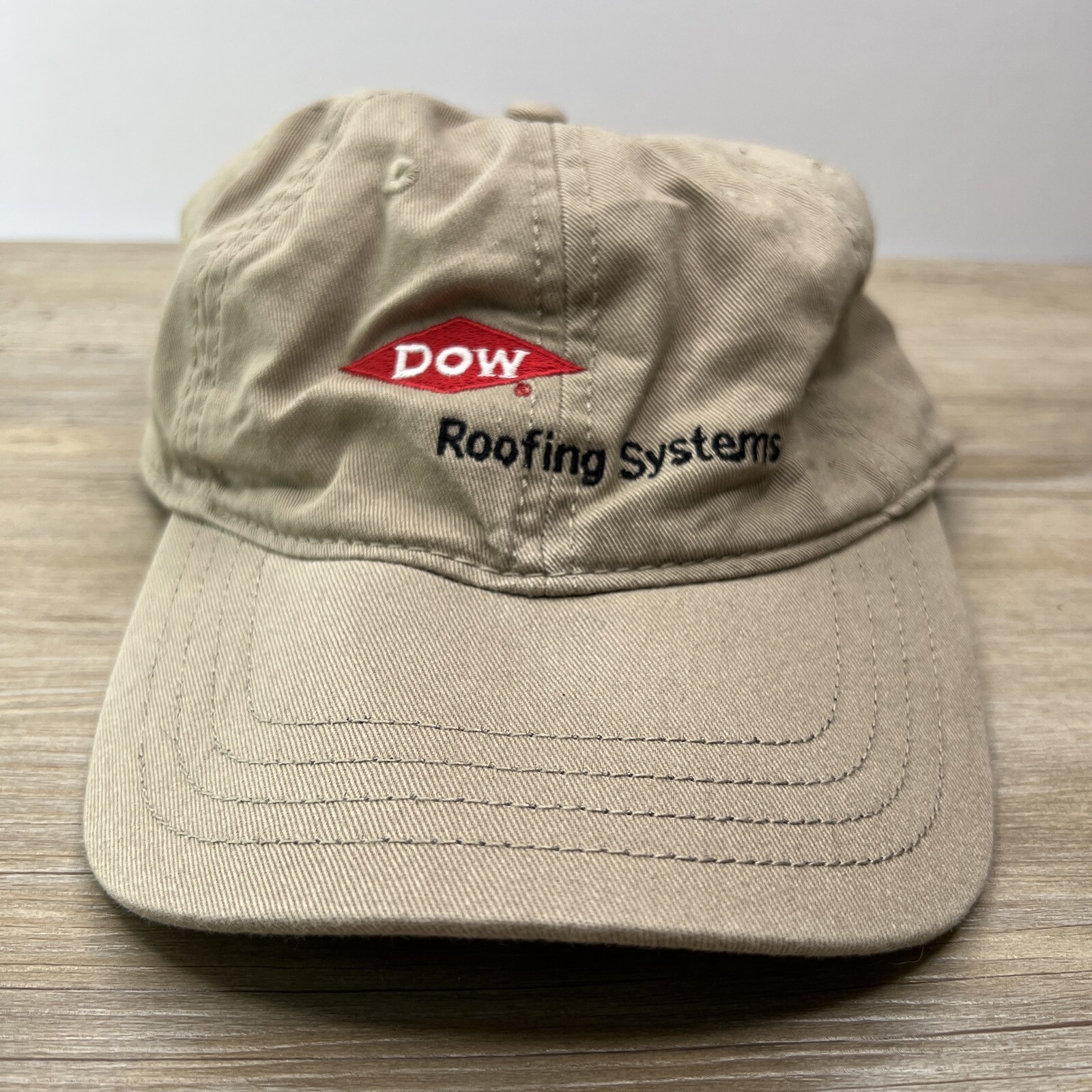 Roofing Systems Hat Brown Adjustable Hat Adult Si… - image 1