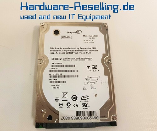 Seagate 80GB 5400 rpm 2.5" SATA HDD ST980811AS 9S1132-196
